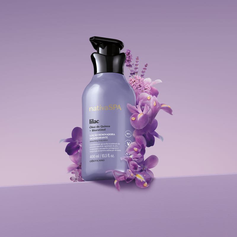 Nativa SPA Lozione Rinnovatrice Idratante Corpo Lilla 400ml - immagine 4
