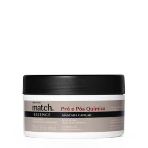 MATCH SCIENCE MASCARA PRE E POS TRATTAMENTO QUIMICA - 250G