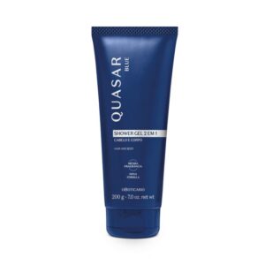 QUASAR BLUE BAGNOSCHIUMA 2 IN 1 CAPELLI E CORPO UOMO - 200G