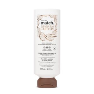 MATCH CIENCIA DAS CURVAS - BALSAMO E LEAVE-IN PER CAPELLI RICCI, ONDULATI E MOSSI 300ML