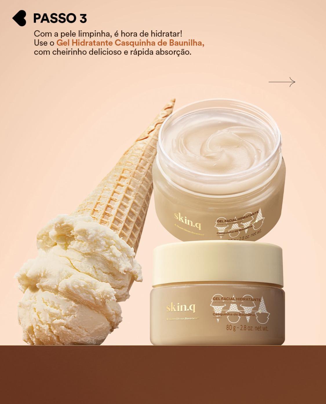 QDB Gel Idratante Viso Vaniglia Skin.q Quem Disse, Berenice? 80g - immagine 2